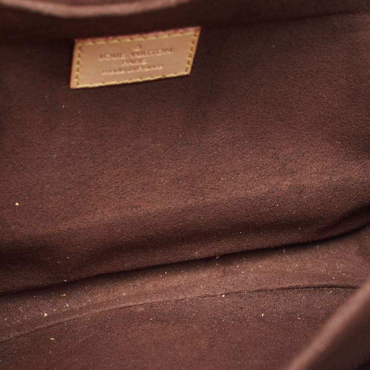 Pre Owned Louis Vuitton Monogram Canvas Pochette Metis Bag
