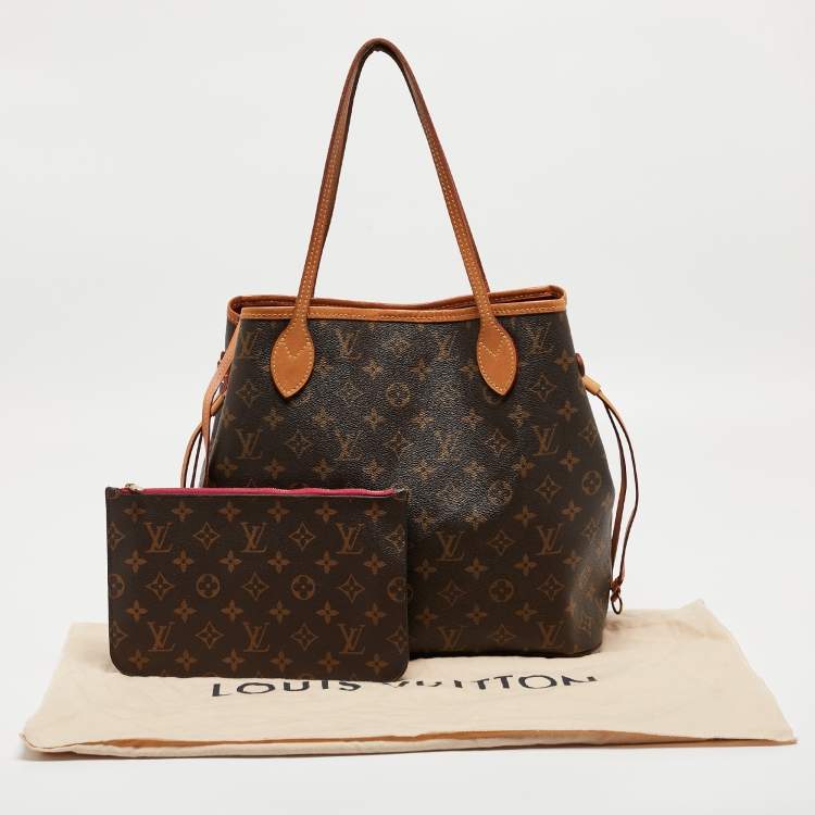Pre Owned Louis Vuitton Monogram Canvas Neverfull MM Bag