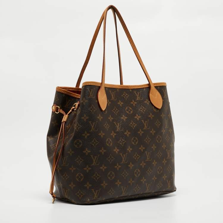 Pre Owned Louis Vuitton Monogram Canvas Neverfull MM Bag