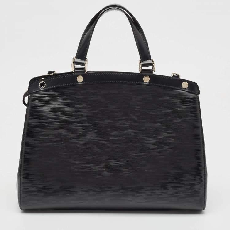Pre Owned Louis Vuitton Black Epi Leather Brea GM Bag