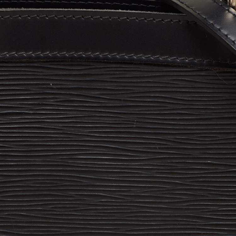 Pre Owned Louis Vuitton Black Epi Leather Brea GM Bag