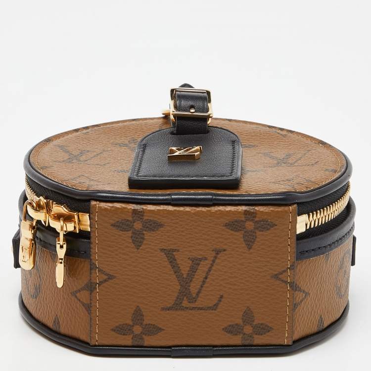 Pre Owned Louis Vuitton Monogram Canvas Mini Boite Chapeau Bag