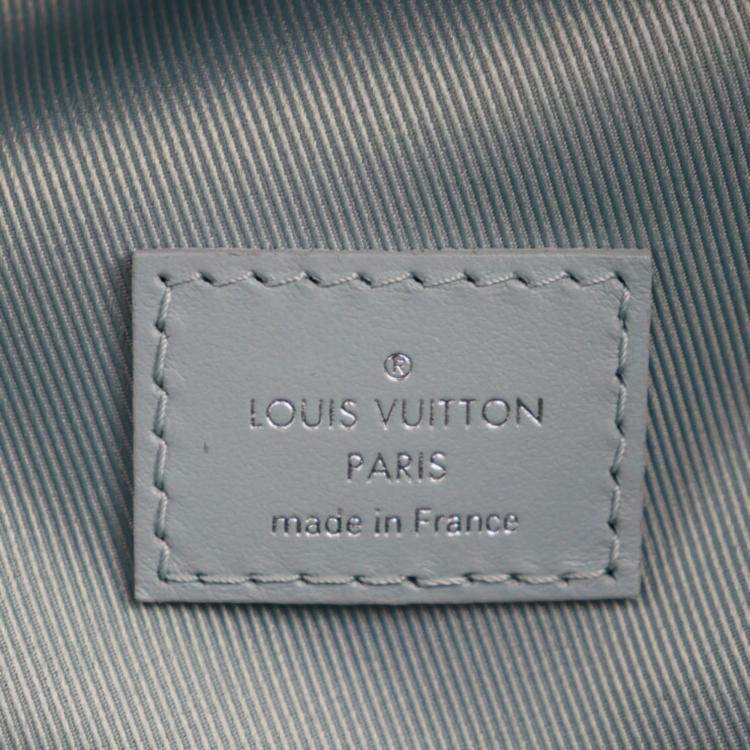 Pre Owned LOUIS VUITTON Aqua Garden Monogram Rucksack/Daypack Discovery Backpack PM 