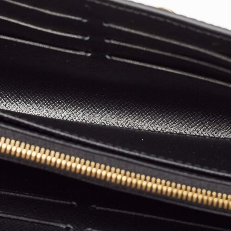 Pre Owned Louis Vuitton Black Epi Leather Twist Wallet