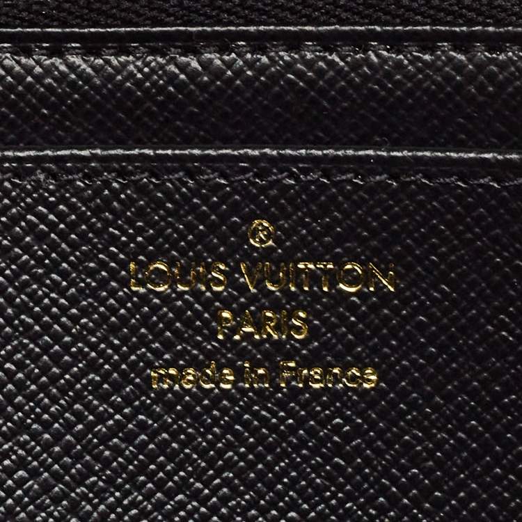 Pre Owned Louis Vuitton Black Epi Leather Twist Wallet