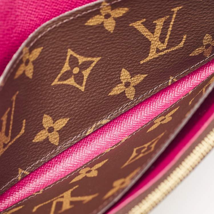 Pre Owned Louis Vuitton Monogram Canvas Emilie Wallet