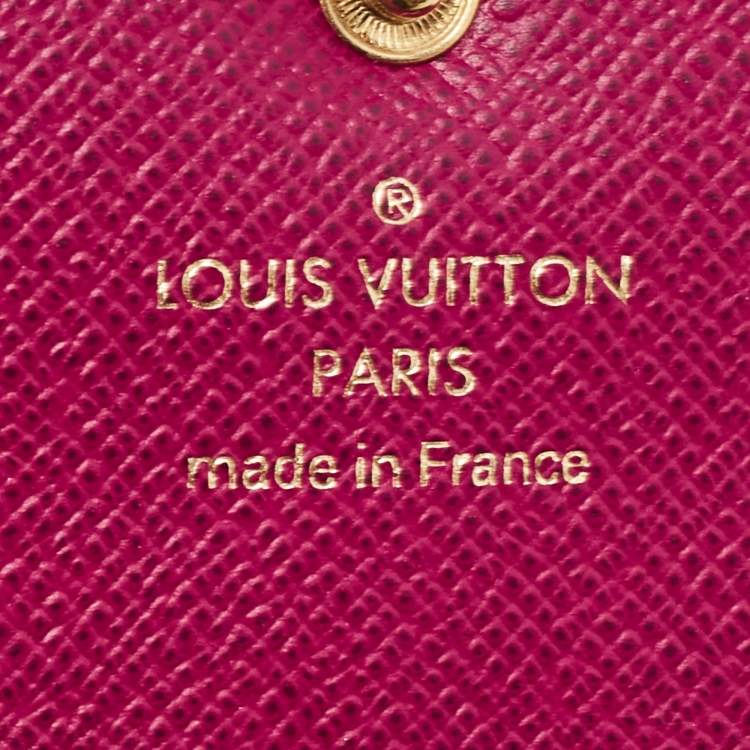 Pre Owned Louis Vuitton Monogram Canvas Emilie Wallet