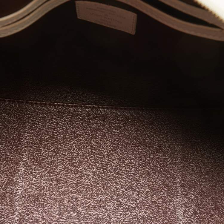 Pre Owned Louis Vuitton Rose Monogram Limited Edition Speedy Bouclettes Round Bag