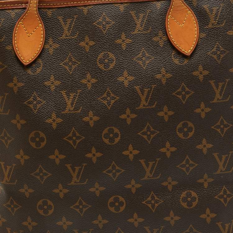 Pre Owned Louis Vuitton Monogram Canvas Neverfull MM Bag