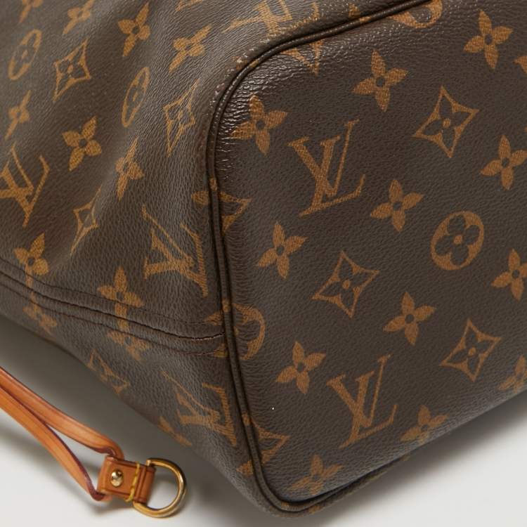 Pre Owned Louis Vuitton Monogram Canvas Neverfull MM Bag