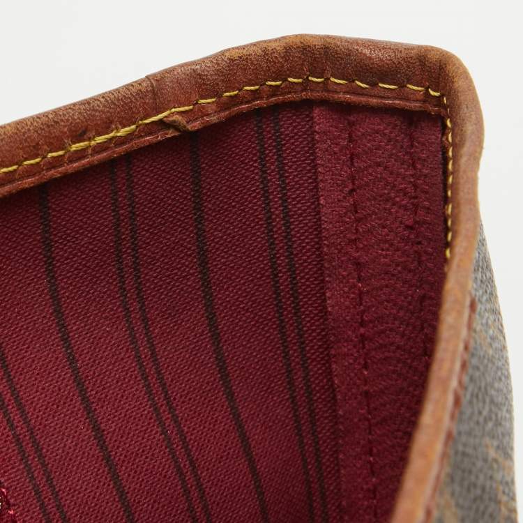 Pre Owned Louis Vuitton Monogram Canvas Neverfull MM Bag