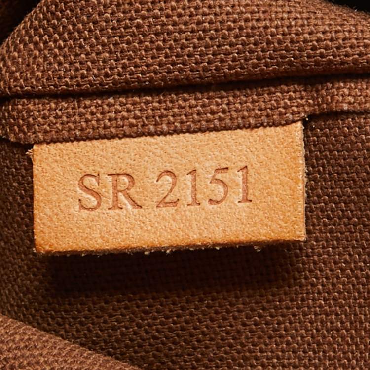 Pre Owned Louis Vuitton Monogram Canvas Palermo PM Bag