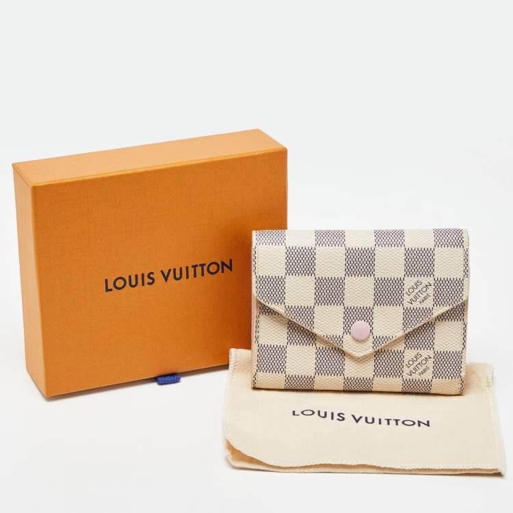 مملوكة مسبقًا Louis Vuitton Damier Azur Canvas Victorine Wallet