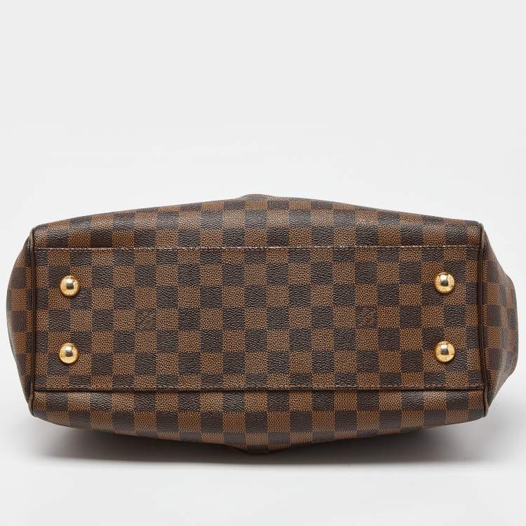 Pre Owned Louis Vuitton Damier Ebene Canvas Trevi PM Bag