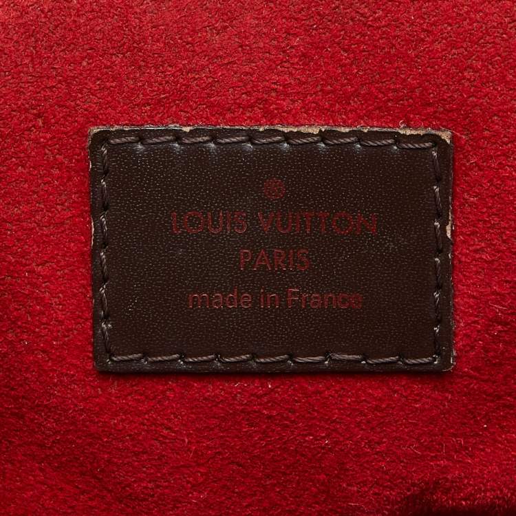 Pre Owned Louis Vuitton Damier Ebene Canvas Trevi PM Bag