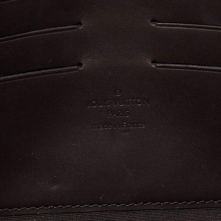 Pre Owned Louis Vuitton Amarante Monogram Vernis Rossmore MM Bag