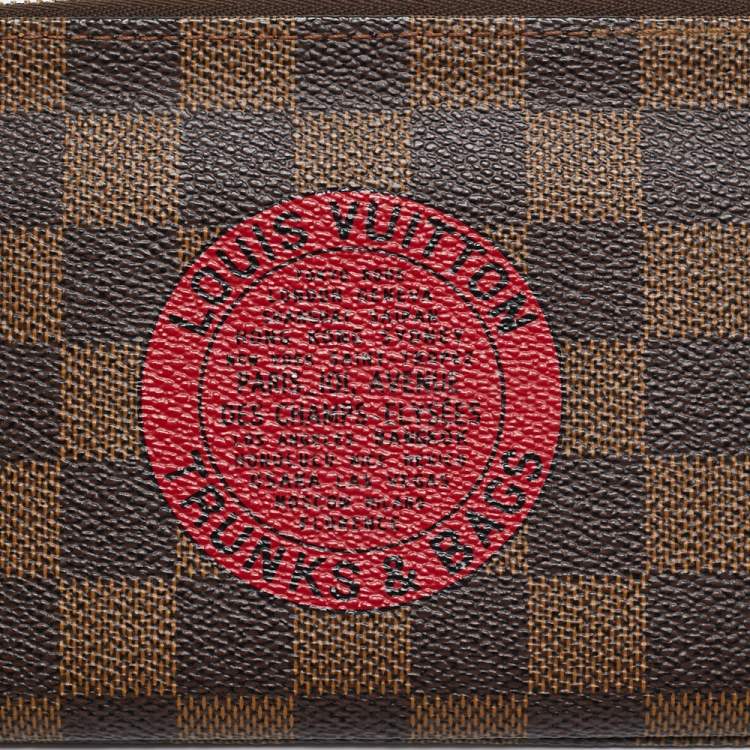 Pre Owned Louis Vuitton Damier Canvas Limited Edition Complice Trunks and Bags Wallet