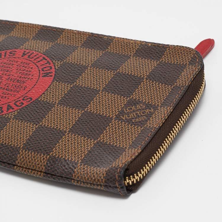 Pre Owned Louis Vuitton Damier Canvas Limited Edition Complice Trunks and Bags Wallet