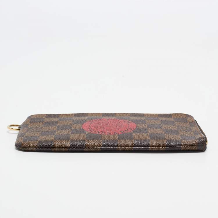 Pre Owned Louis Vuitton Damier Canvas Limited Edition Complice Trunks and Bags Wallet