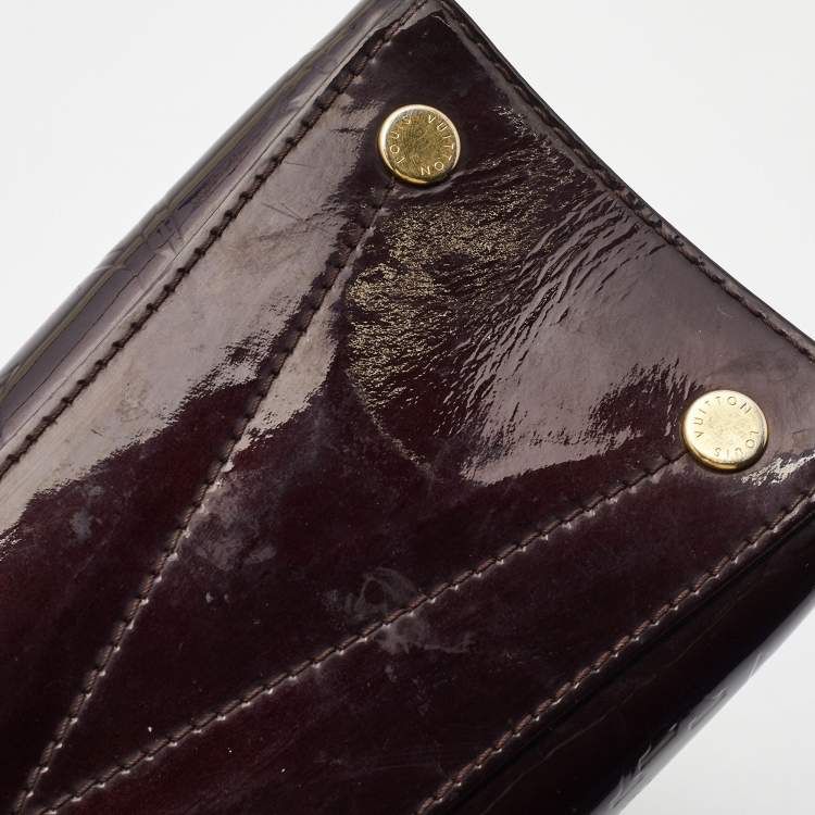 مملوكة مسبقًا Louis Vuitton Amarante Monogram Vernis Virginia MM Bag              