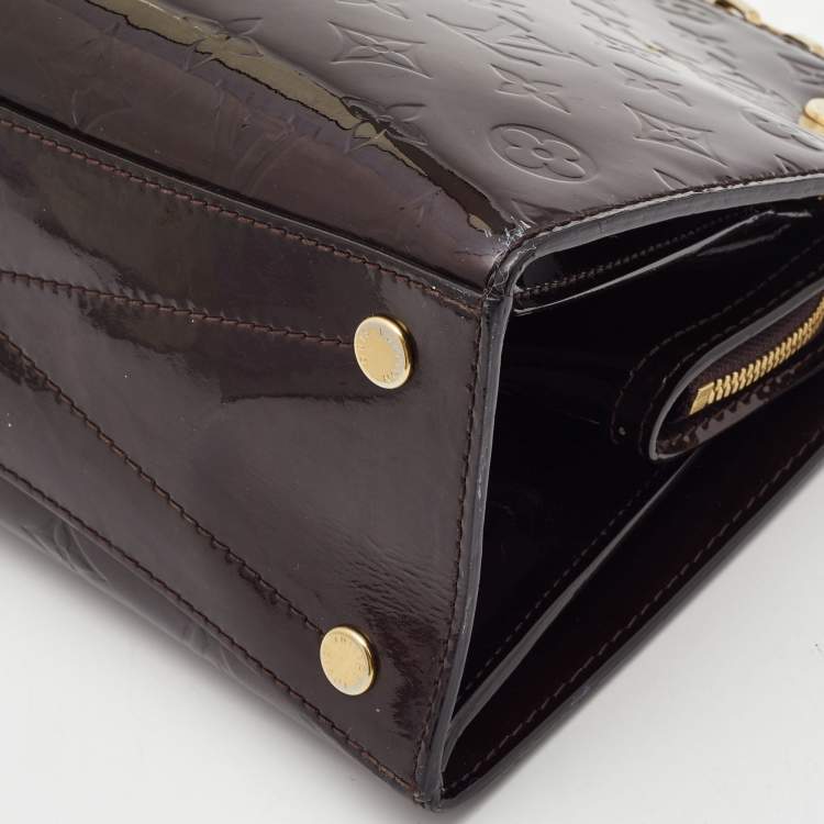 مملوكة مسبقًا Louis Vuitton Amarante Monogram Vernis Virginia MM Bag              
