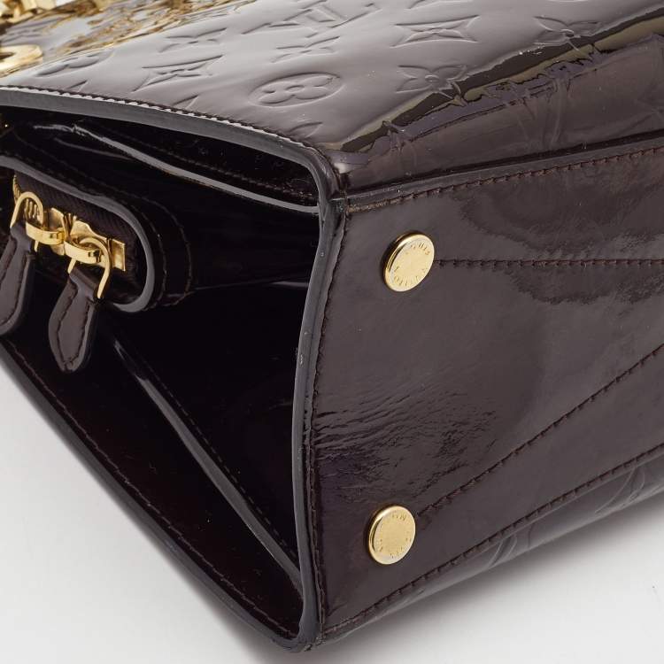 مملوكة مسبقًا Louis Vuitton Amarante Monogram Vernis Virginia MM Bag              