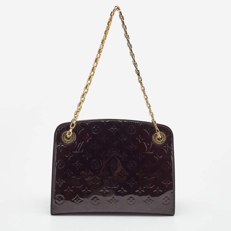 مملوكة مسبقًا Louis Vuitton Amarante Monogram Vernis Virginia MM Bag              