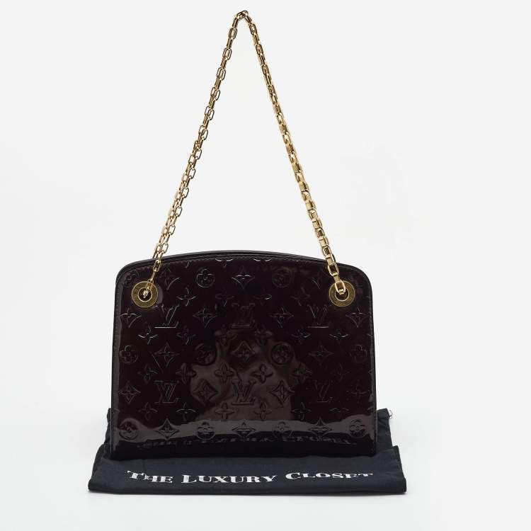 مملوكة مسبقًا Louis Vuitton Amarante Monogram Vernis Virginia MM Bag              