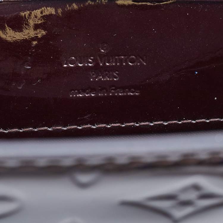 مملوكة مسبقًا Louis Vuitton Amarante Monogram Vernis Virginia MM Bag              