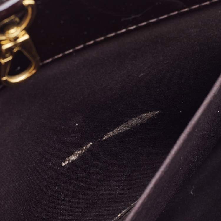 مملوكة مسبقًا Louis Vuitton Amarante Monogram Vernis Virginia MM Bag              