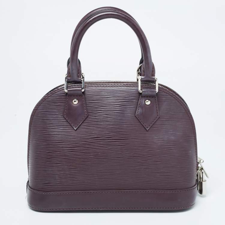 مملوكة مسبقًا Louis Vuitton Quetsche Epi Leather Alma BB Bag