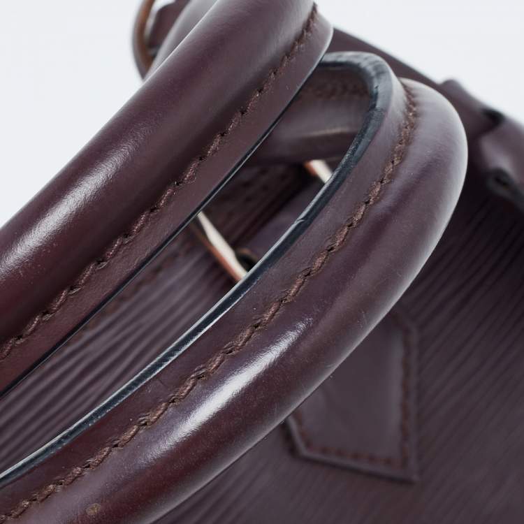 مملوكة مسبقًا Louis Vuitton Quetsche Epi Leather Alma BB Bag