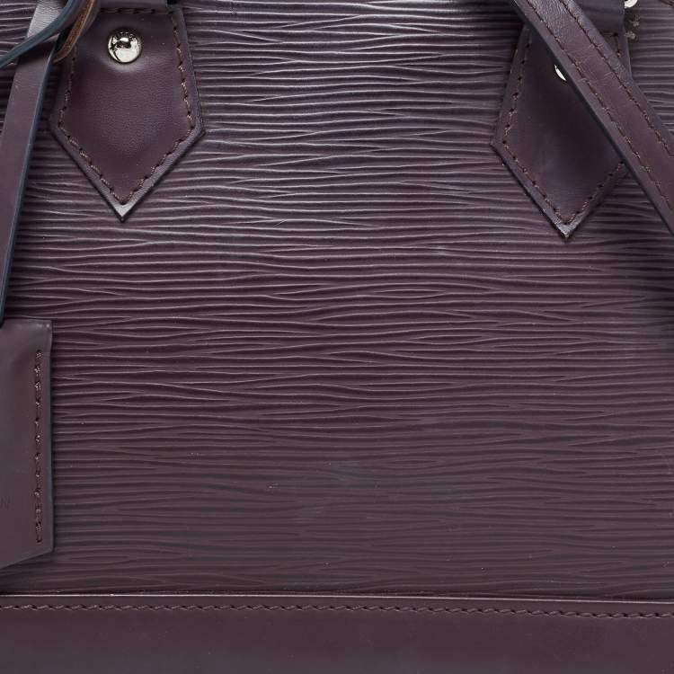 مملوكة مسبقًا Louis Vuitton Quetsche Epi Leather Alma BB Bag