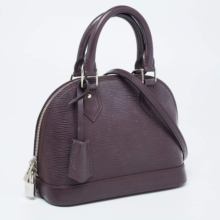 مملوكة مسبقًا Louis Vuitton Quetsche Epi Leather Alma BB Bag