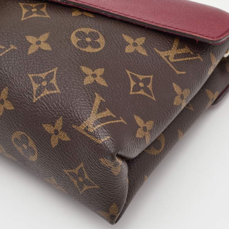 Pre Owned Louis Vuitton Monogram Canvas and Leather Pallas Chain Bag