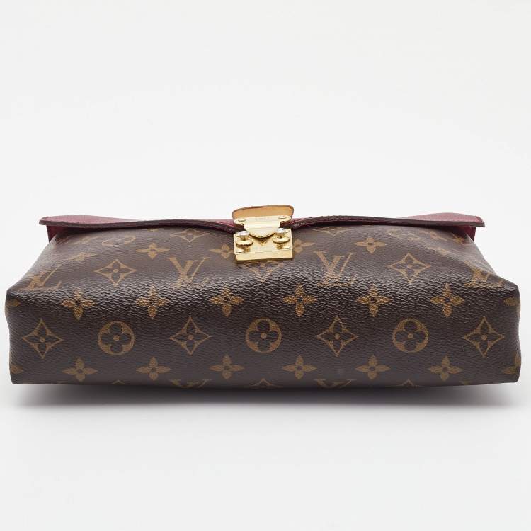 Pre Owned Louis Vuitton Monogram Canvas and Leather Pallas Chain Bag