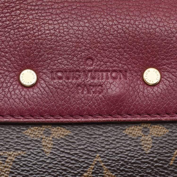 Pre Owned Louis Vuitton Monogram Canvas and Leather Pallas Chain Bag