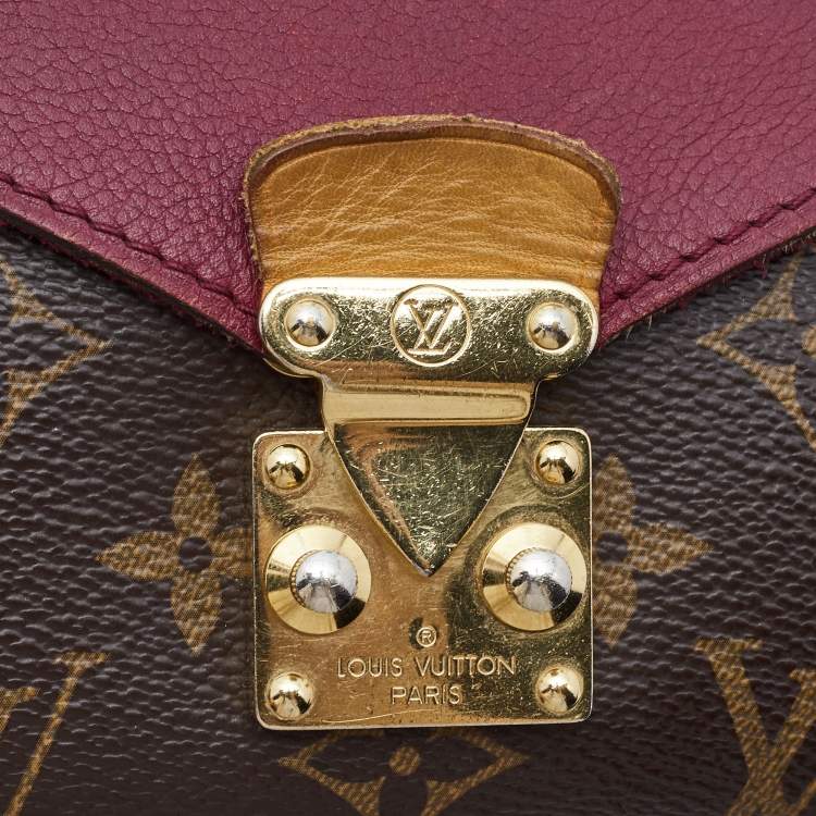 Pre Owned Louis Vuitton Monogram Canvas and Leather Pallas Chain Bag
