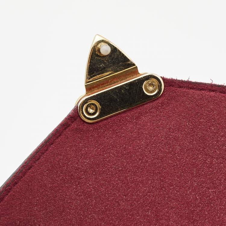 Pre Owned Louis Vuitton Monogram Canvas and Leather Pallas Chain Bag
