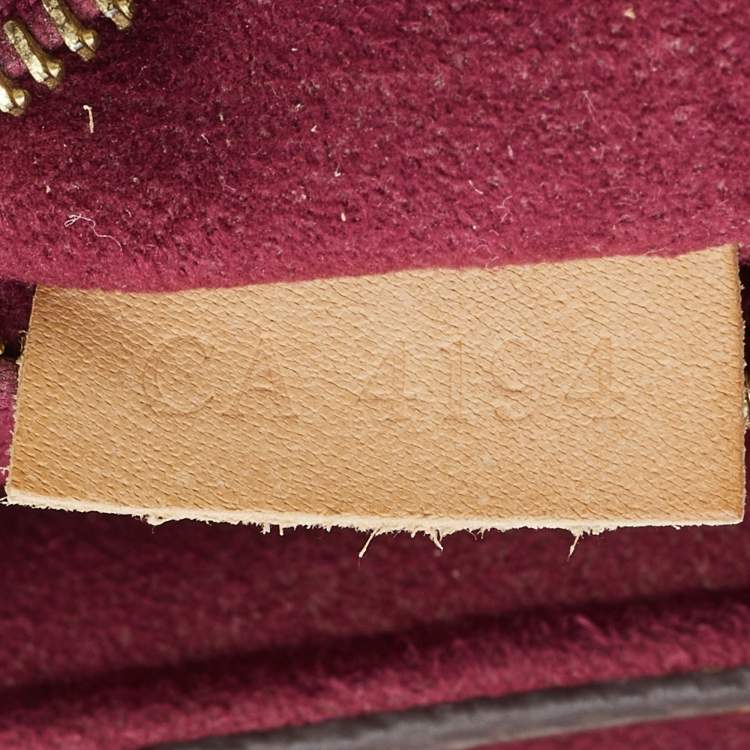 Pre Owned Louis Vuitton Monogram Canvas and Leather Pallas Chain Bag