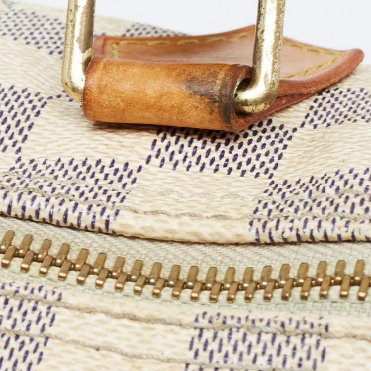 Pre Owned Louis Vuitton Damier Azur Canvas Speedy 30 Bag