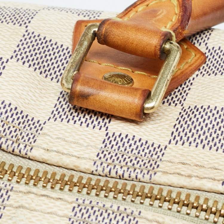 Pre Owned Louis Vuitton Damier Azur Canvas Speedy 30 Bag