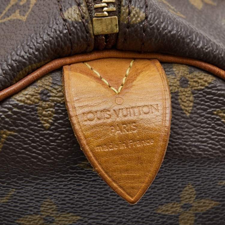 Pre Owned Louis Vuitton Monogram Canvas Speedy 30 Bag