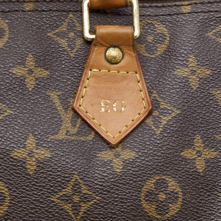 Pre Owned Louis Vuitton Monogram Canvas Speedy 30 Bag