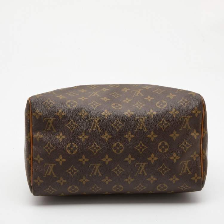 Pre Owned Louis Vuitton Monogram Canvas Speedy 30 Bag