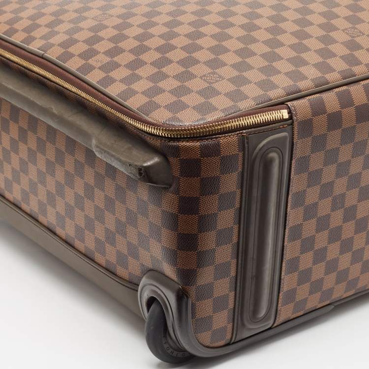 Pre Owned Louis Vuitton Damier Ebene Canvas Pegase 65 Luggage