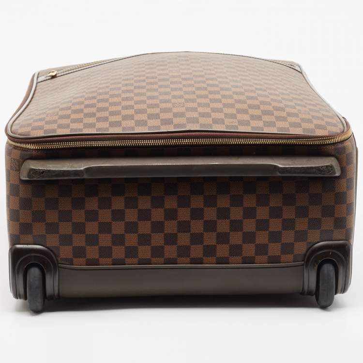 Pre Owned Louis Vuitton Damier Ebene Canvas Pegase 65 Luggage