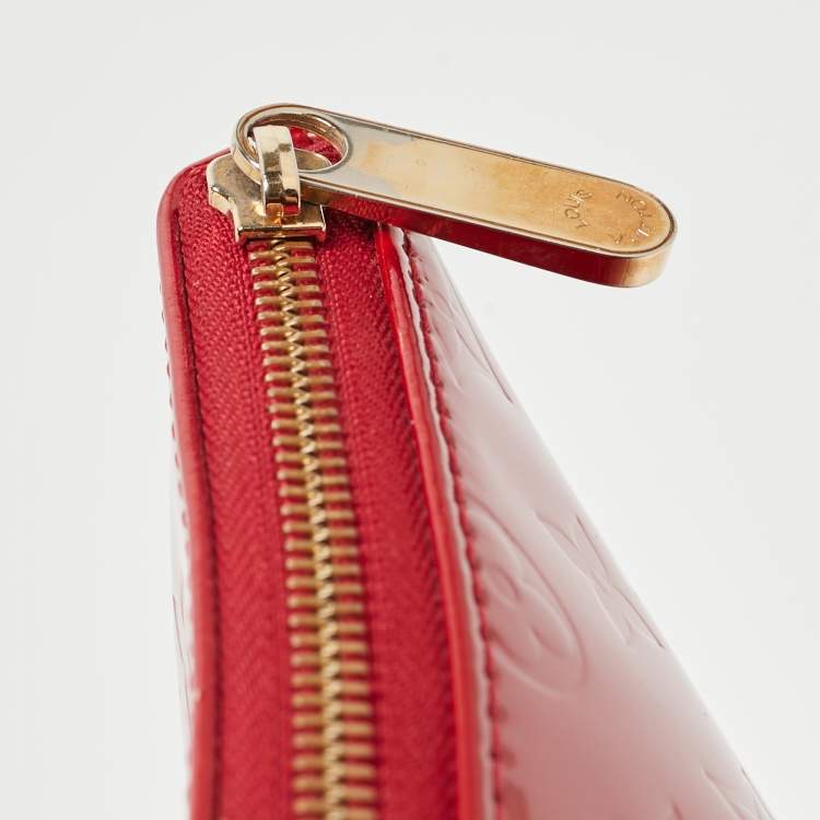 Pre Owned Louis Vuitton Pomme D’amour Monogram Vernis Bellevue GM Bag