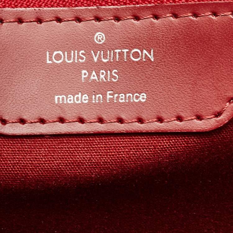 Pre Owned Louis Vuitton Rubis Epi Leather Brea GM Bag