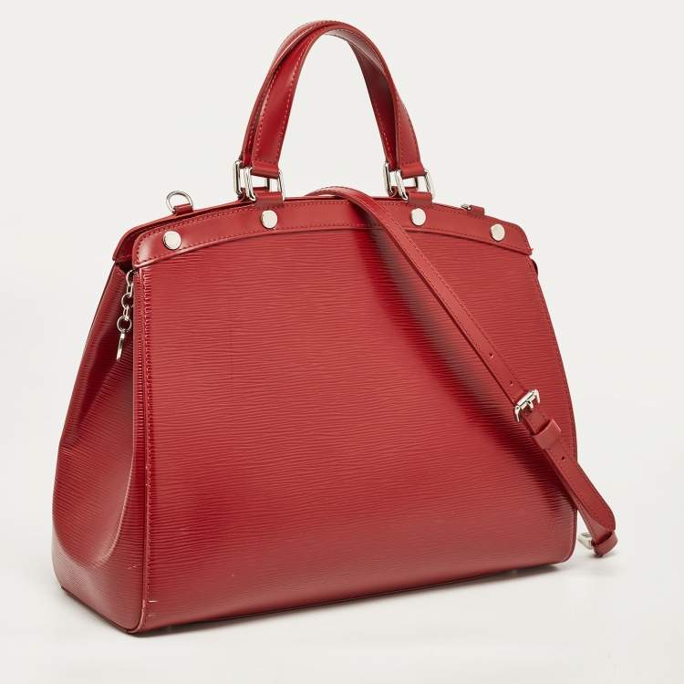 Pre Owned Louis Vuitton Rubis Epi Leather Brea GM Bag